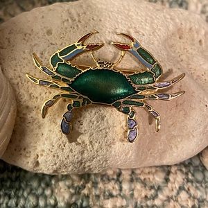 Cancer birthday? WM Spear Vintage Crab Brooch